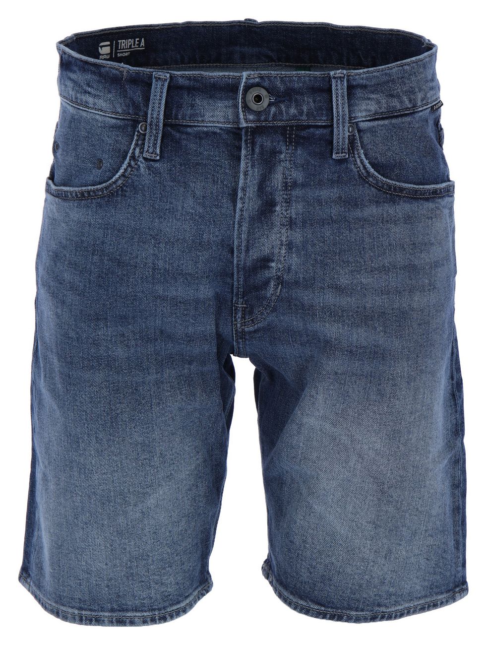G-STAR RAW DENIM TRIPLE A DENIM SHORTS HERREN STRAIGHT FIT - G-Star Raw Denim - SAGATOO - 8719772897504